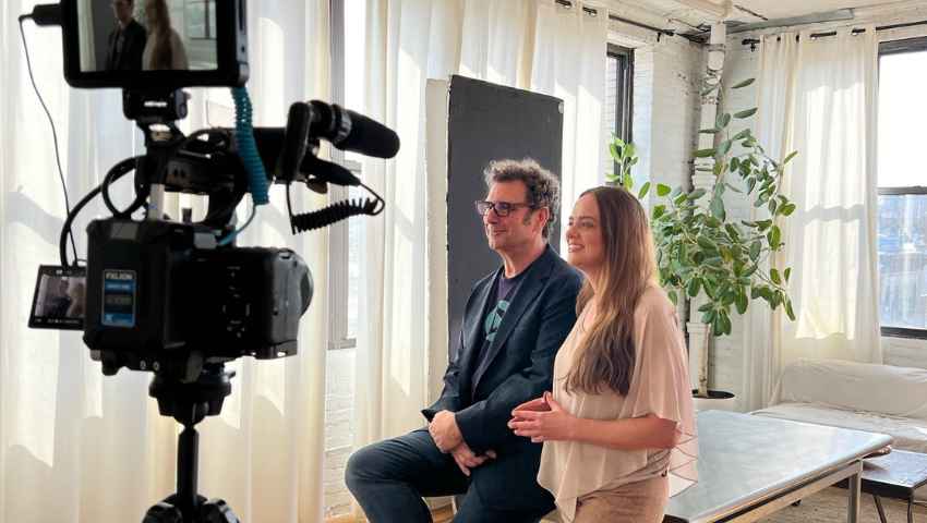 Overplay Founders Dan Projansky and Caroline Strzalka